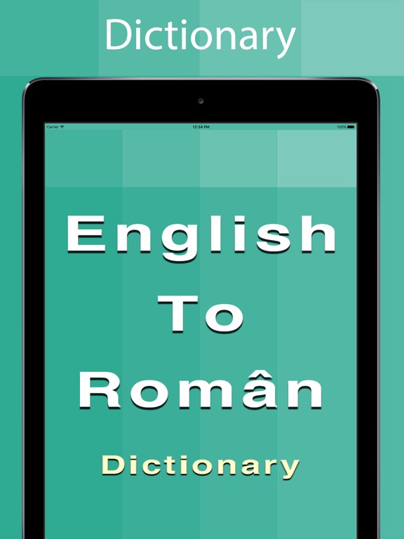 Screenshot #4 pour Romanian Dictionary Offline