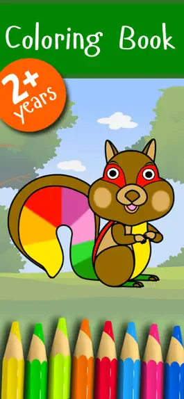 Game screenshot Forest:Toddlers Coloring Games apk