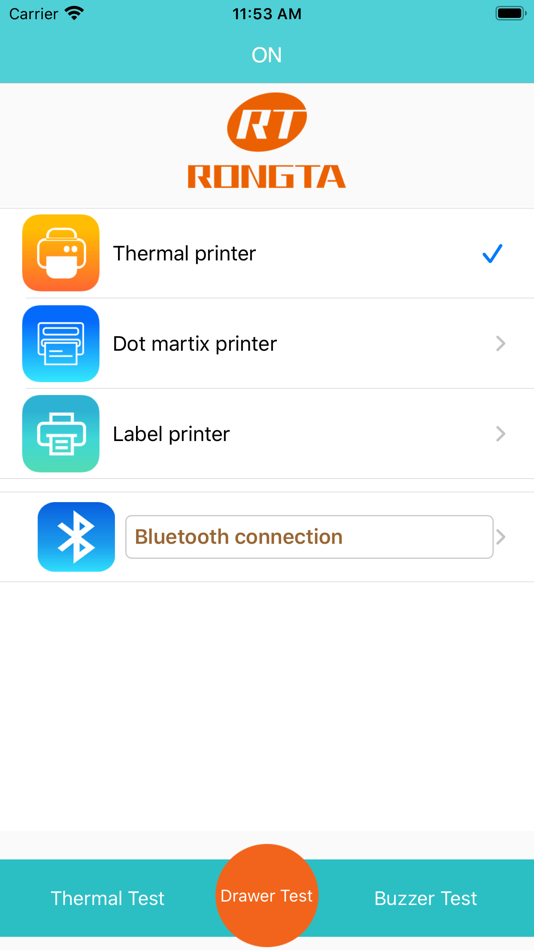 RTPrinter System - 1.40 - (iOS)