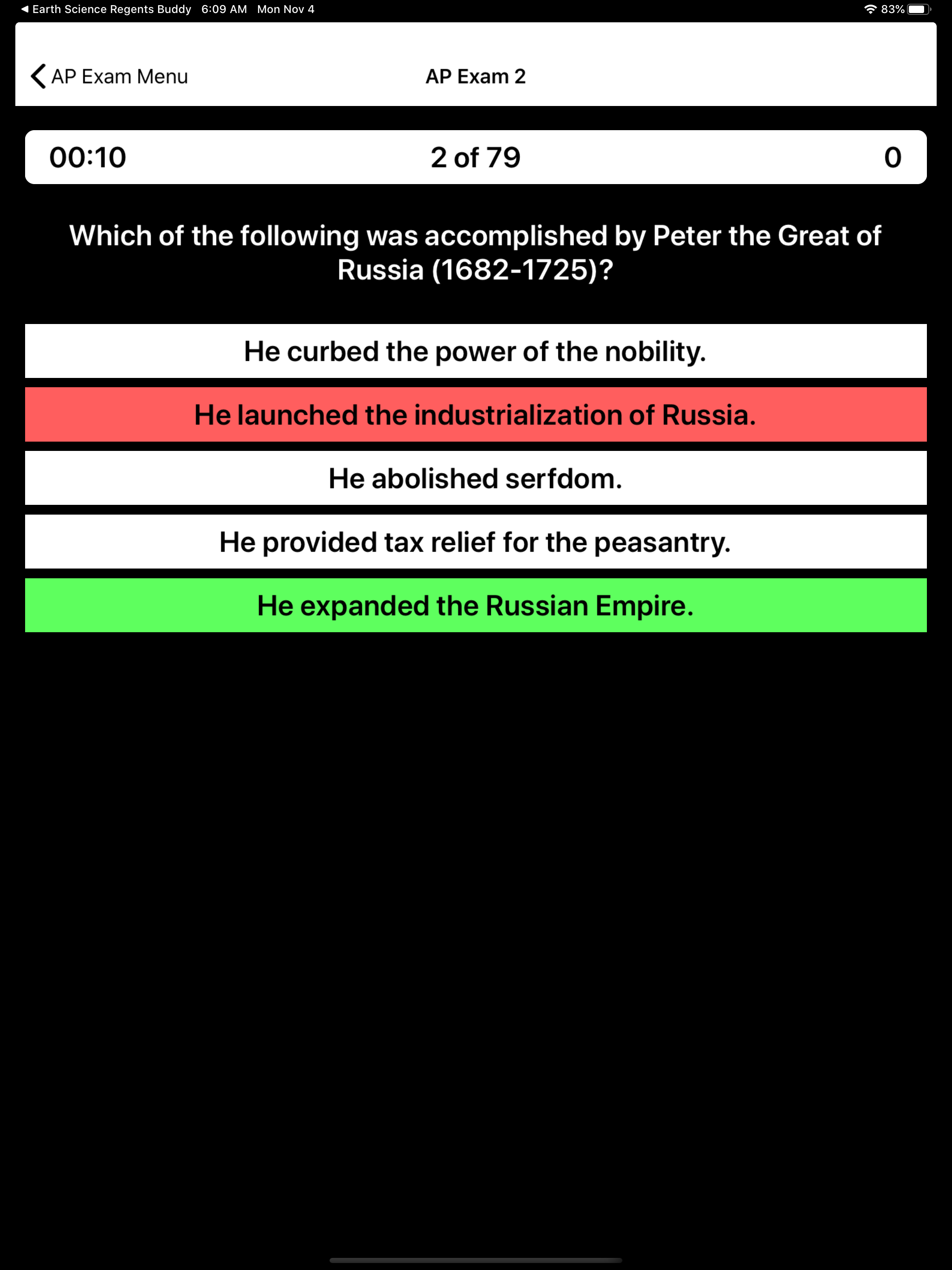 AP European History Prep screenshot 12