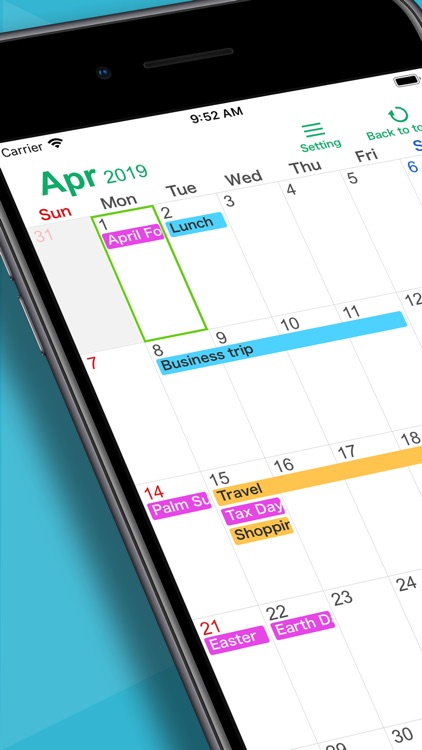 SimpleCal - Simple Calendar