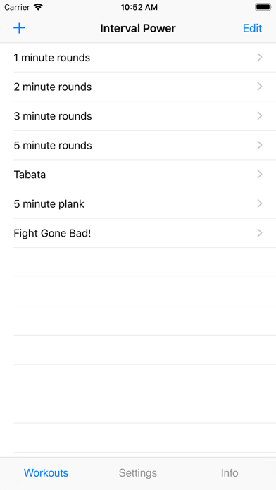 Screenshot #3 pour Interval Power