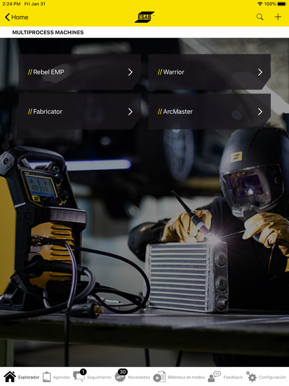 ESAB Ignite iPad screenshot 3 - Business app