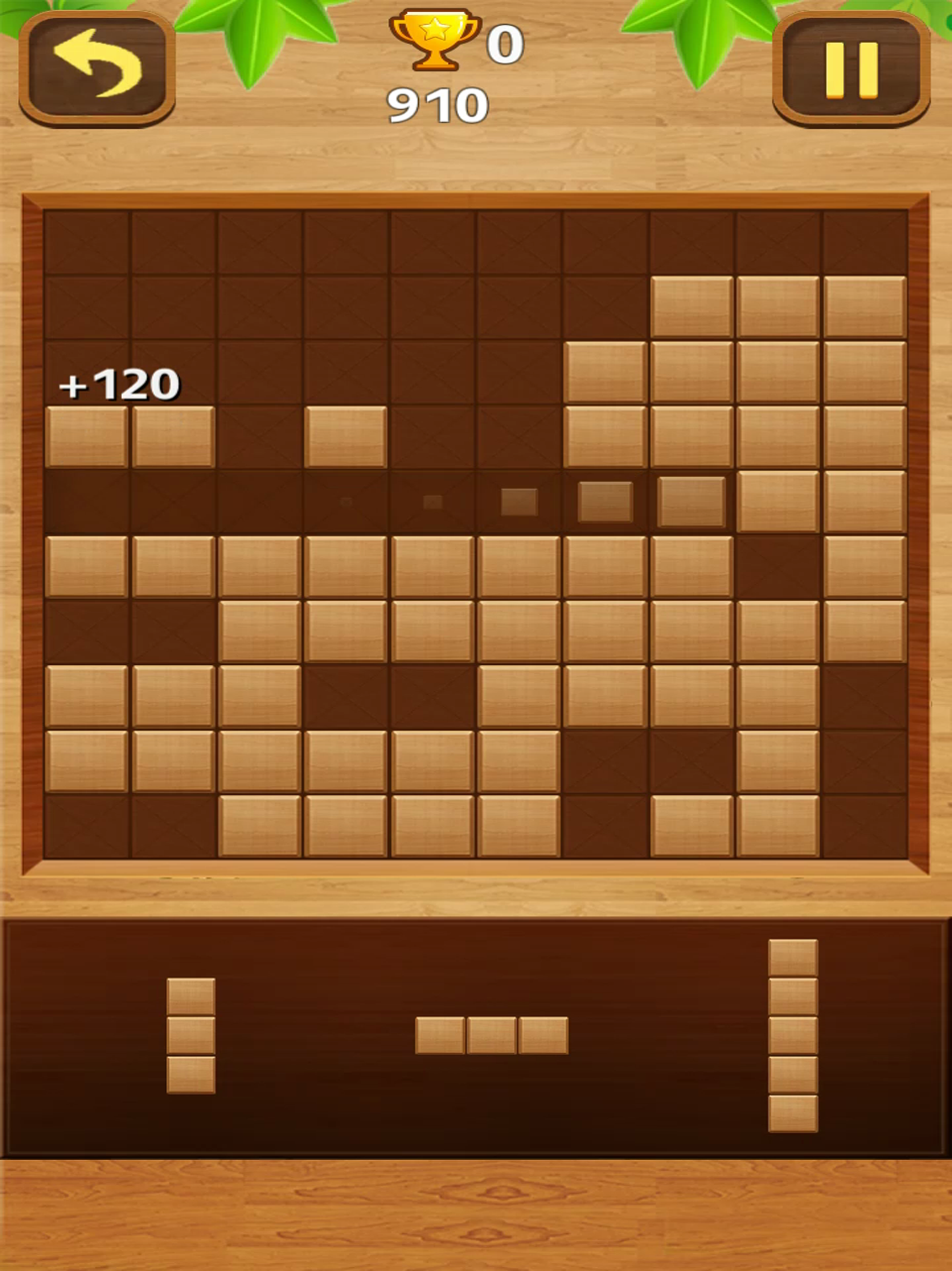 Wood block puzzle : classic screenshot 8