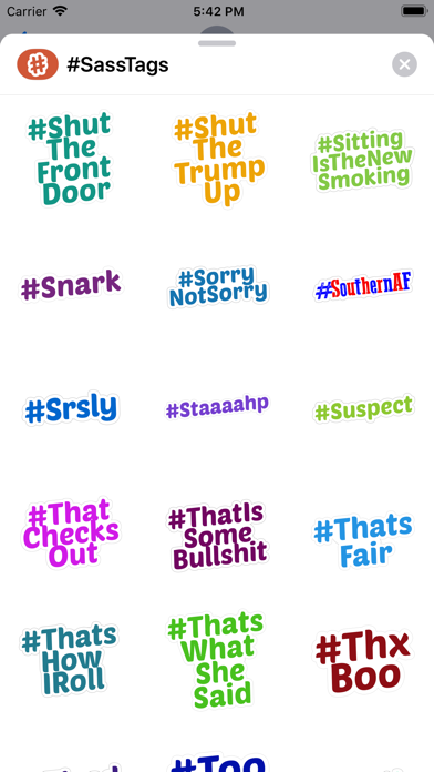 #SassTags Screenshot