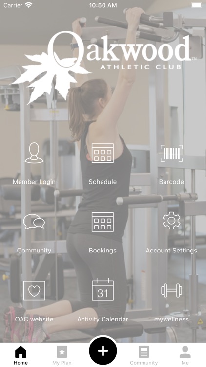 Oakwood Athletic Club App