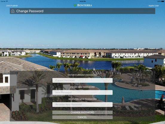 Bonterra iPad screenshot