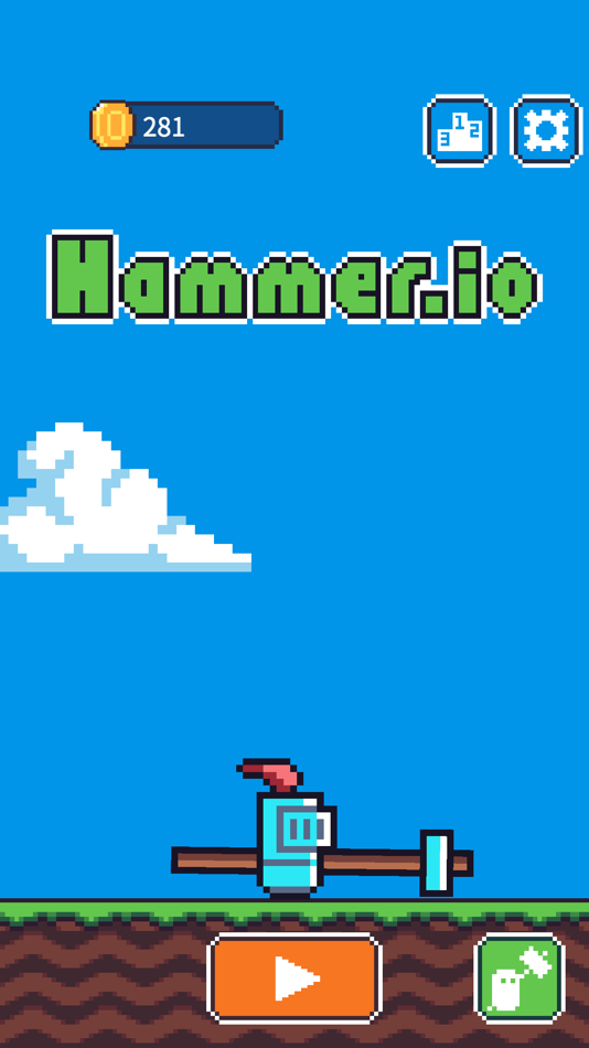 #1. Hammer.io - Pixel IO Game (iOS) 게시자: 文彬 李