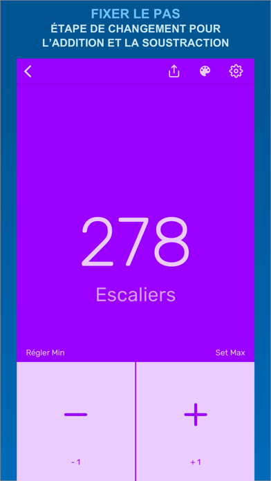 Screenshot #3 pour Compteur - Tally Counter App