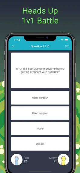 Game screenshot Fan Quiz for Rick and Morty apk