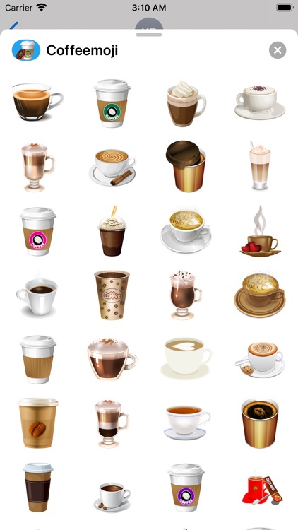 Coffeemoji Stickers