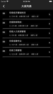 初级经济师题集 iphone screenshot 1