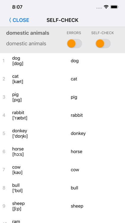 Learn English words with ST screenshot-6