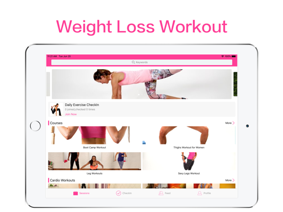 Screenshot #4 pour WeightLoss Workout-HomeFitness