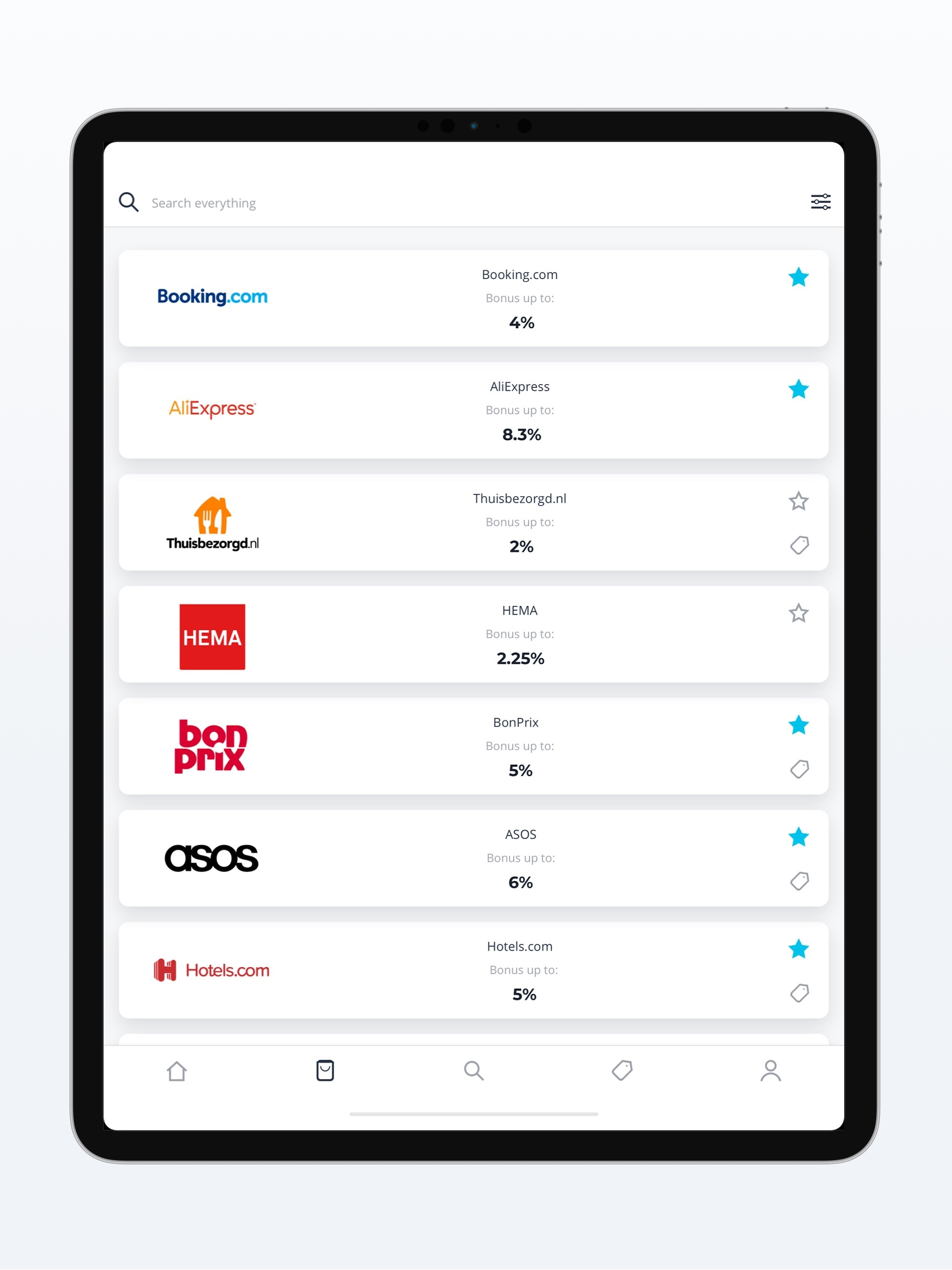 Cashbackshopping.se screenshot 6