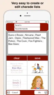 create your own charades iphone resimleri 3