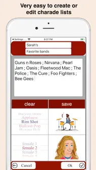 Create your own charades iphone bilder 2
