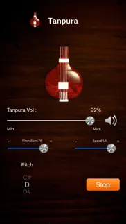 tanpura iPhone Captures Décran 3