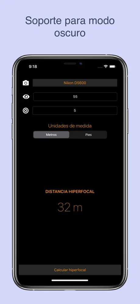 Hiperfocal DOF