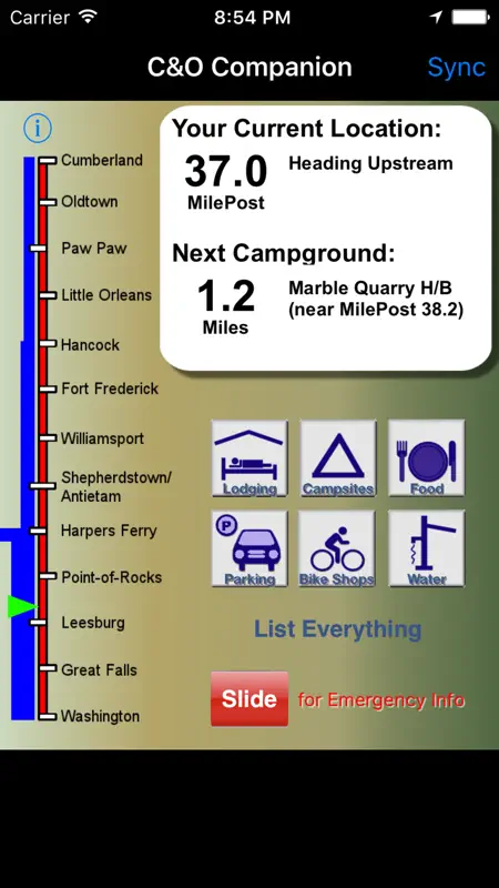 C&O Companion screenshot 1 of 4