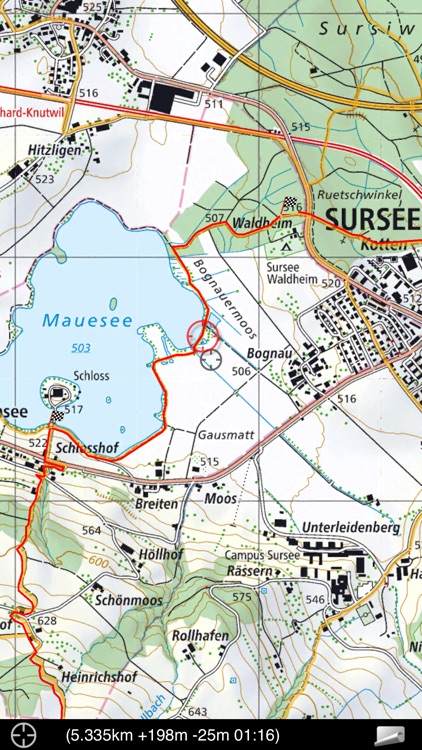 Swiss Map Mobile screenshot-0