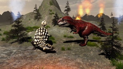 Dinosaur Simulator 3D Attack Screenshot