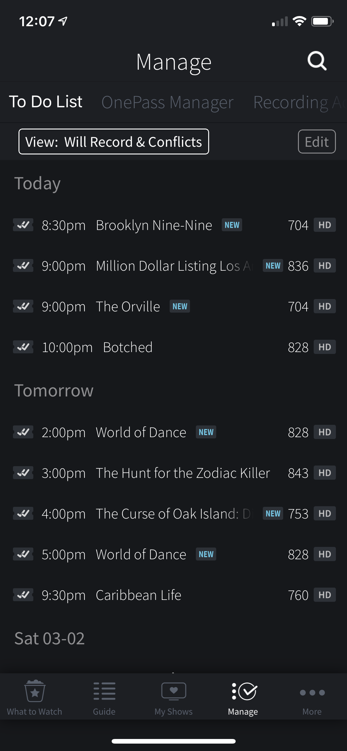 Cogeco TiVo screenshot 5