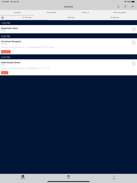 Screenshot #5 pour ATEC Meetings & Events