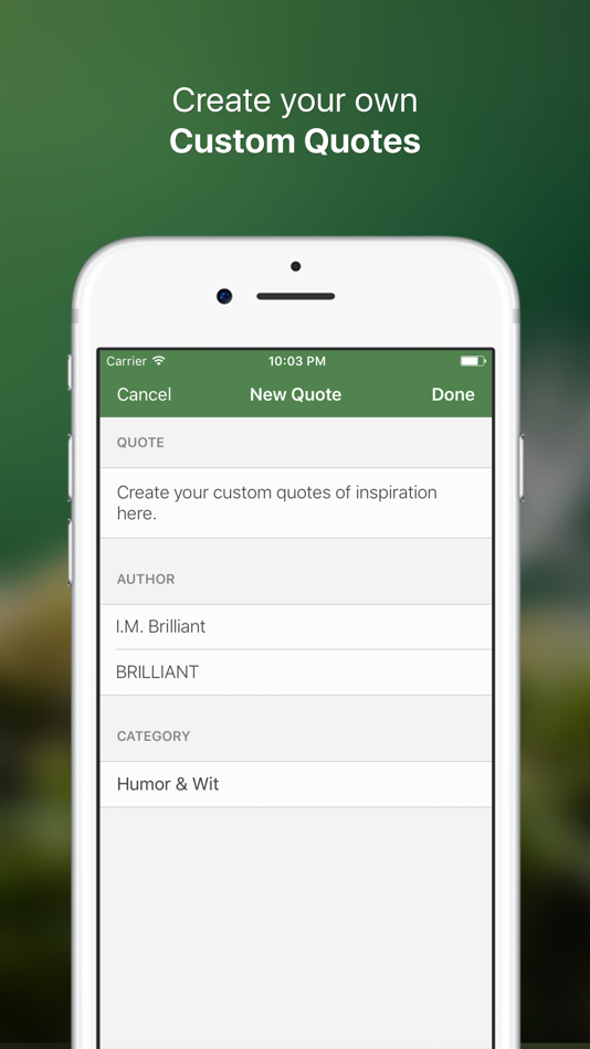 #3. Notable Quotes (iOS) 由: Hand Carved Code, LLC