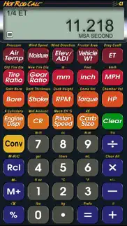 hot rod calc iphone screenshot 1