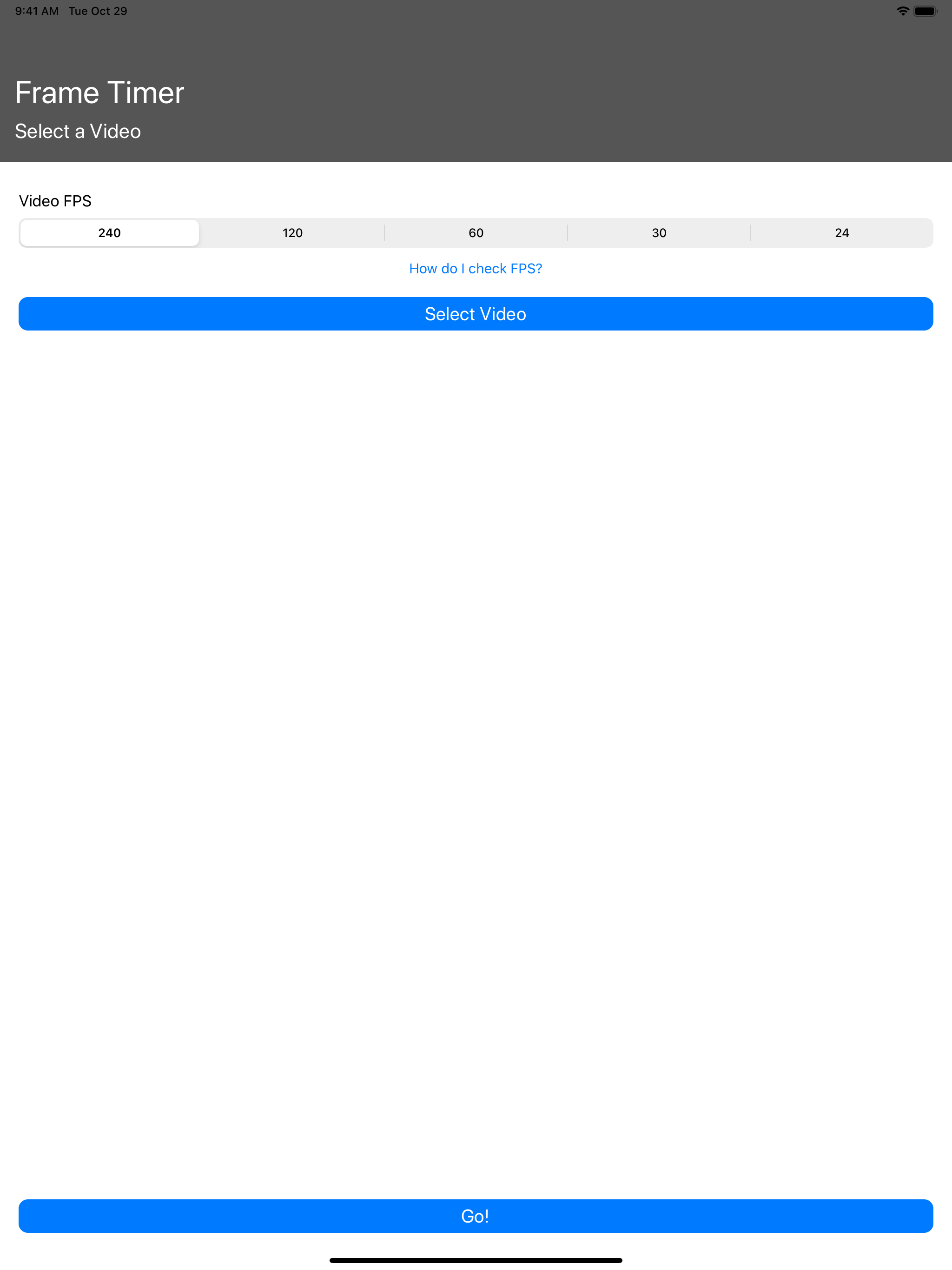 Frame Timer