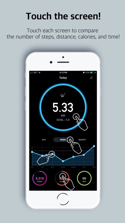 Stepper-Simple diet Pedometer
