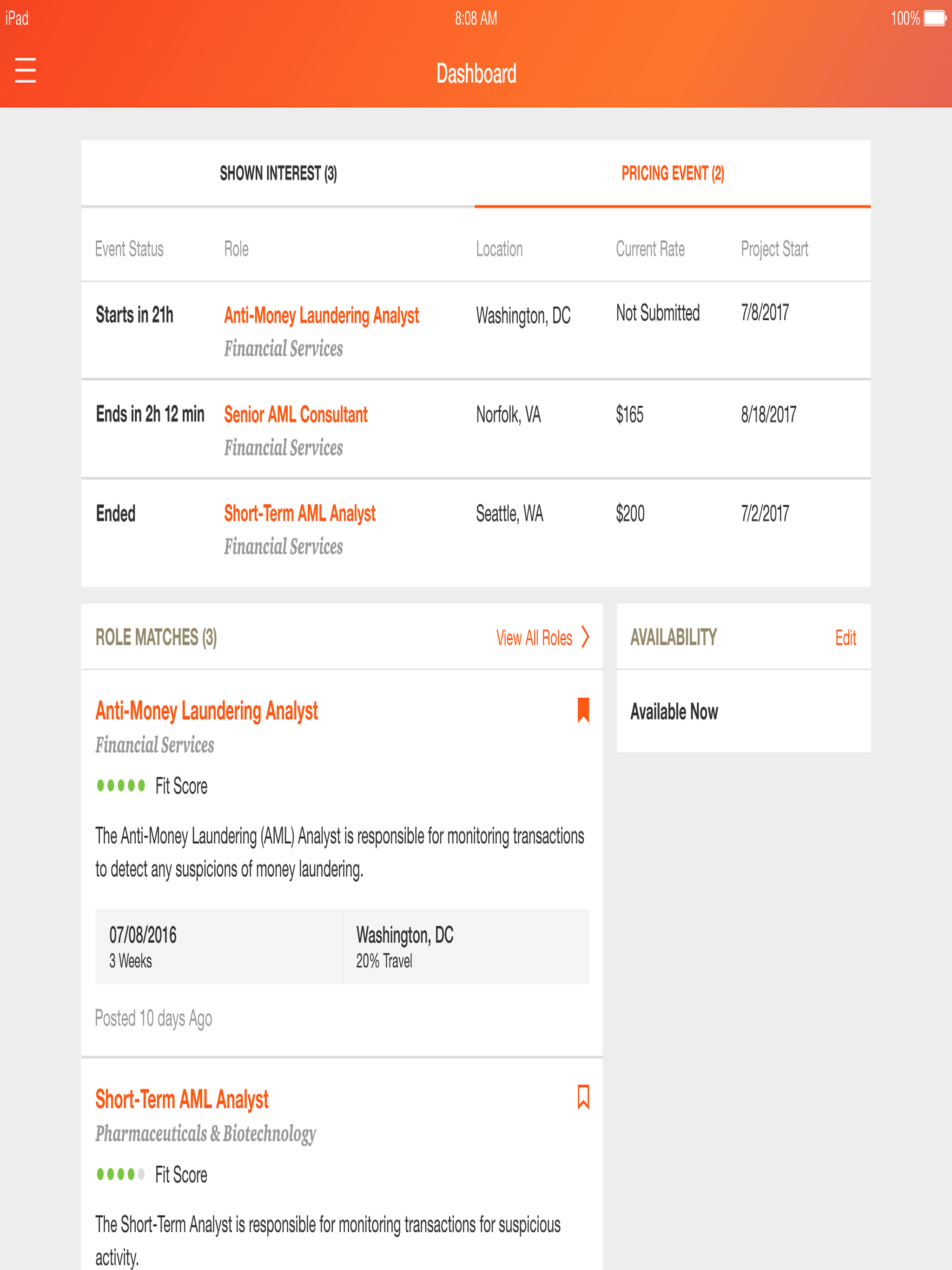 PwC Talent Exchange screenshot 11