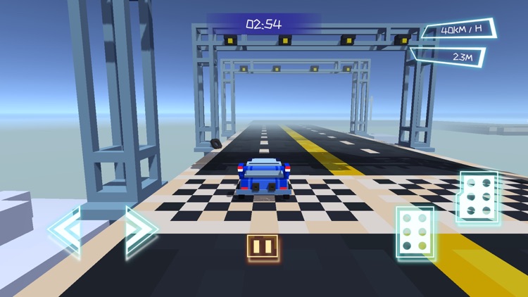 双人赛车3D跑车版-双人同屏竞速赛车游戏 screenshot-3