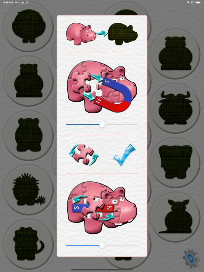 Wild Faces Jigsaw Puzzle-Full