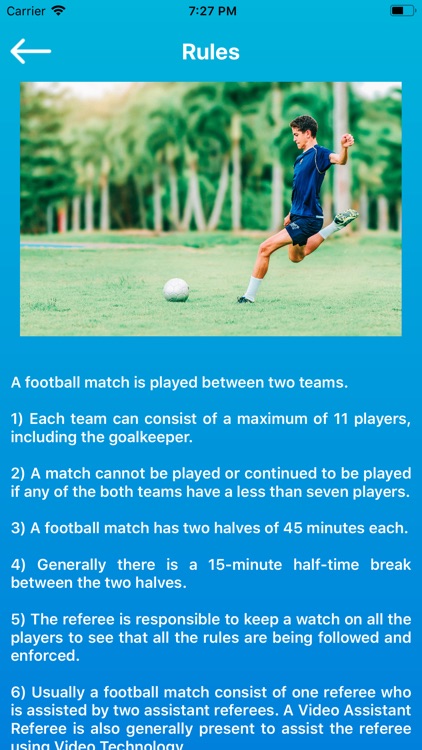 Info On Football screenshot-3