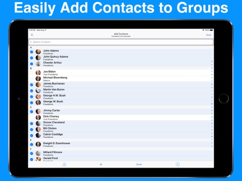 A2Z Contacts - Group Text Appのおすすめ画像4