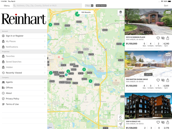 Screenshot #6 pour Reinhart Realtors