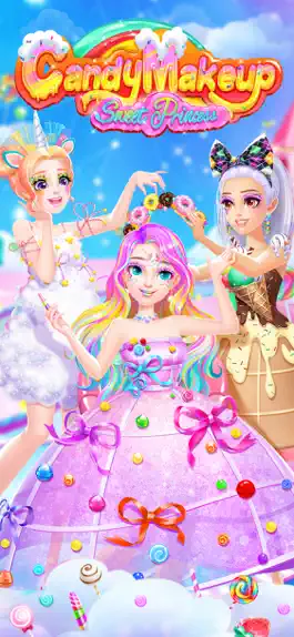 Game screenshot Sweet Princess Candy Makeup mod apk