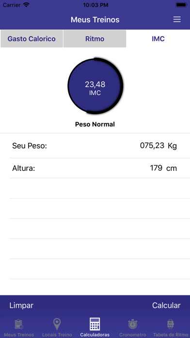 Lu Areco Treinos Screenshot