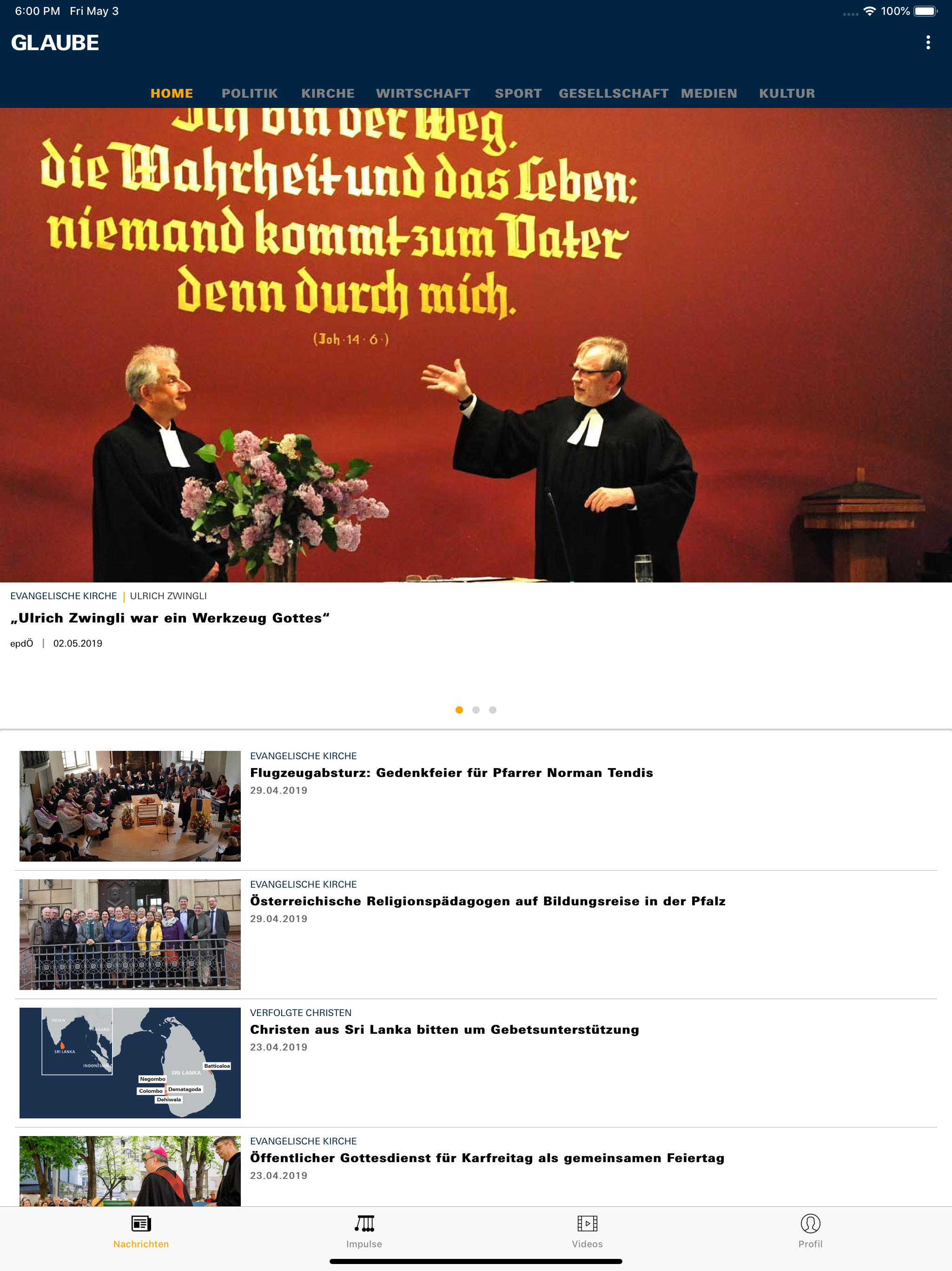 GLAUBE Digital screenshot 7