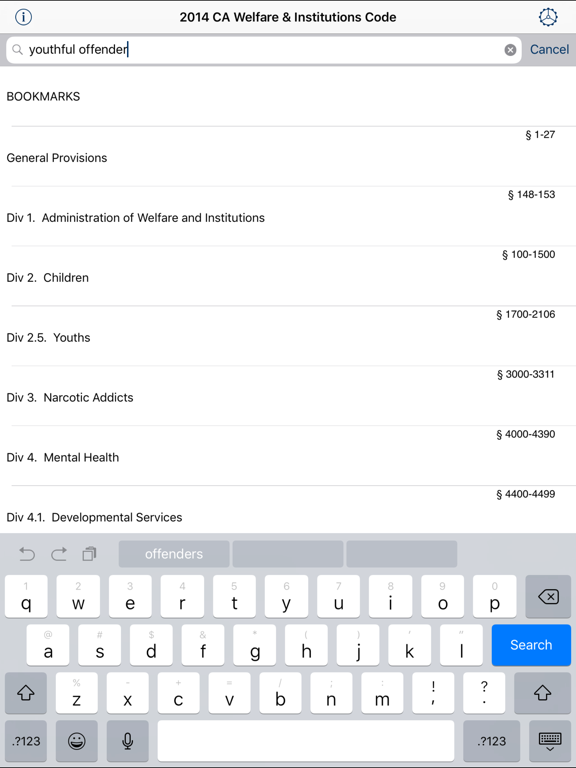Screenshot #4 pour 2024 CA Welfare & Institutions