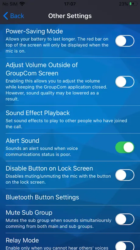 GroupCom - Walkie-Talkie App