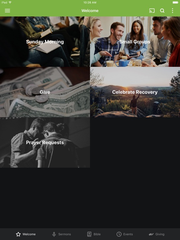 theBridge Christiansburg iPad screenshot 1 - Education app
