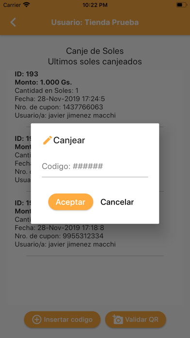 Screenshot #3 pour Canjes de Tiendas del Sol