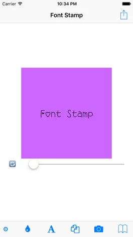 Game screenshot Font Stamp apk