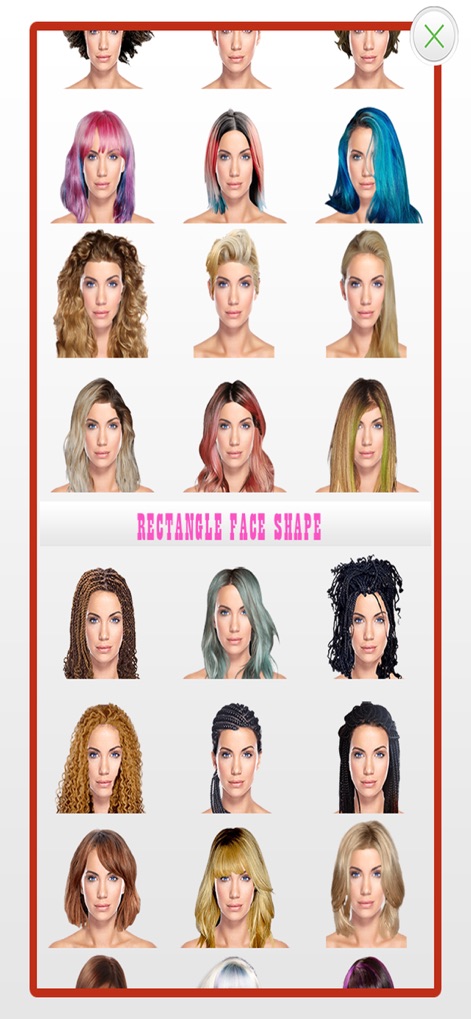 Hairstyles for Your Face Shape - App de Estilo de vida | MWM