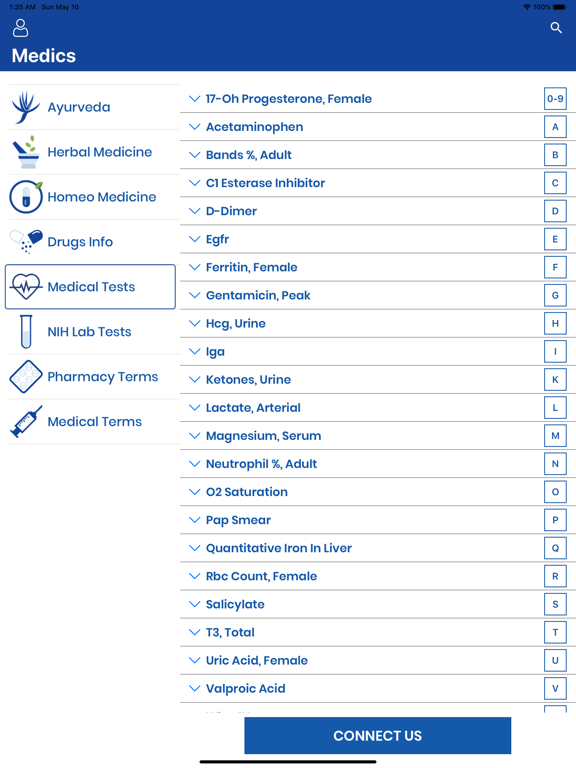 iMedics iPad screenshot 5 - Medical app