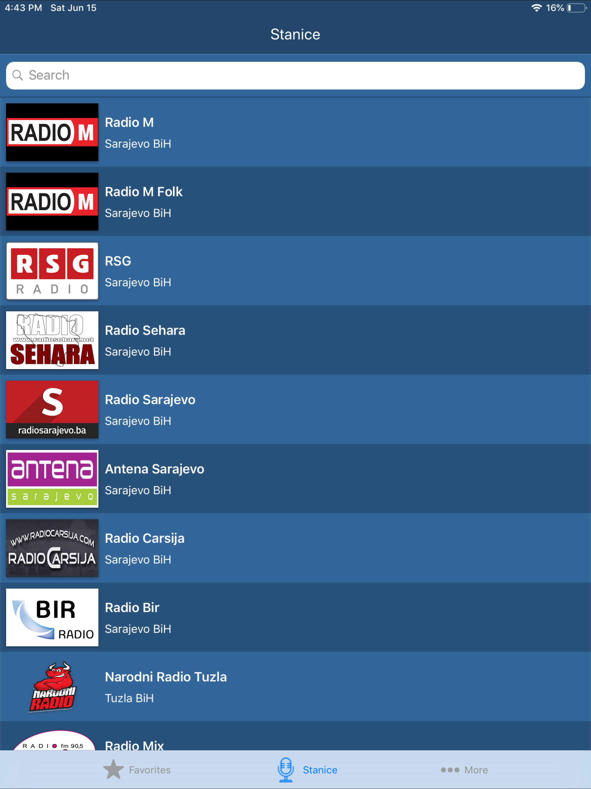 Bosanski Radio screenshot 12