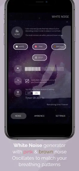 Game screenshot White Noise Meditate & Sleep apk